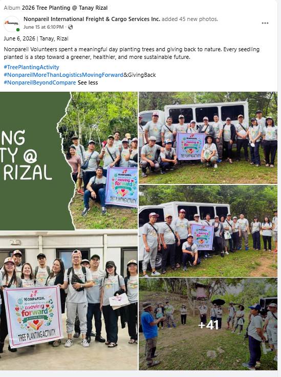 Collage from 2026 Tree Planting at Tanay Rizal Facebook album